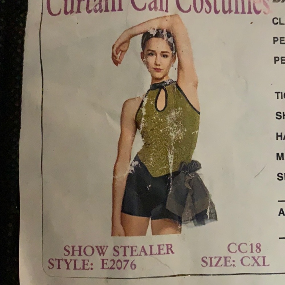 Dance costume